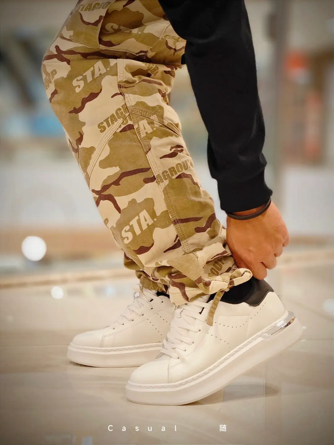 这小白鞋增高太狠了吧 | 还是隐藏属性